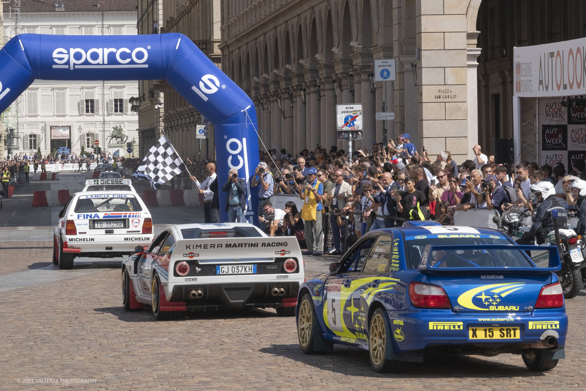 _DSF2472.jpg - 02/09/2023. Torino. Autolook Week Torino Ã¨ il festival che celebra la storia del motorsport e le auto da competizione. Nella foto un momento della parata finale di parte delle vetture esposte.