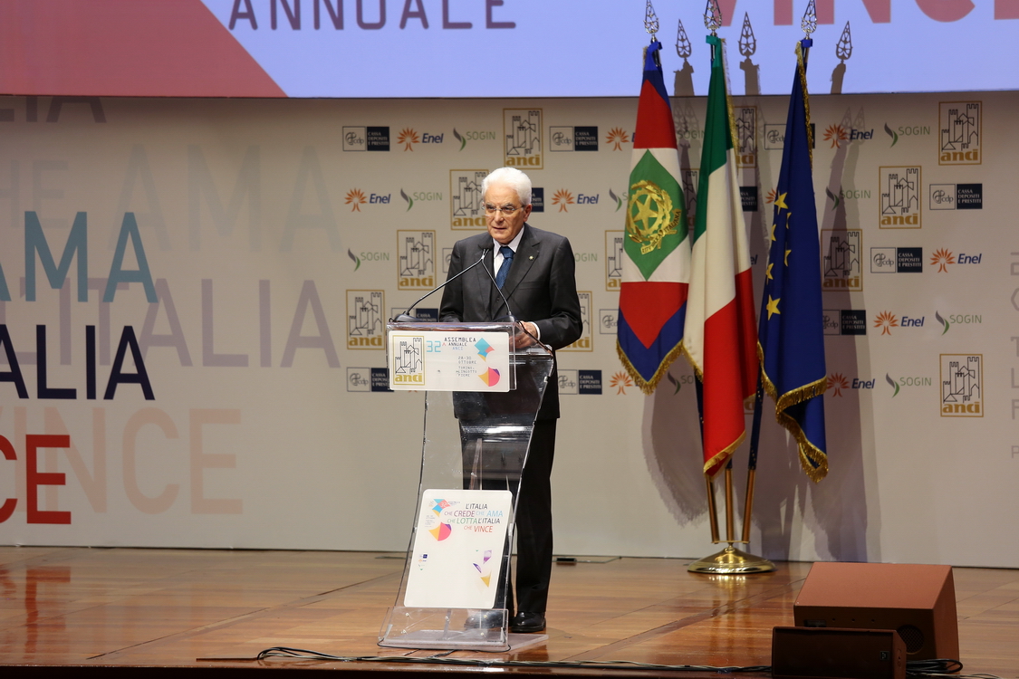 ANCI2015_130.JPG - Saluto del presidente della Repubblica Sergio Mattarella