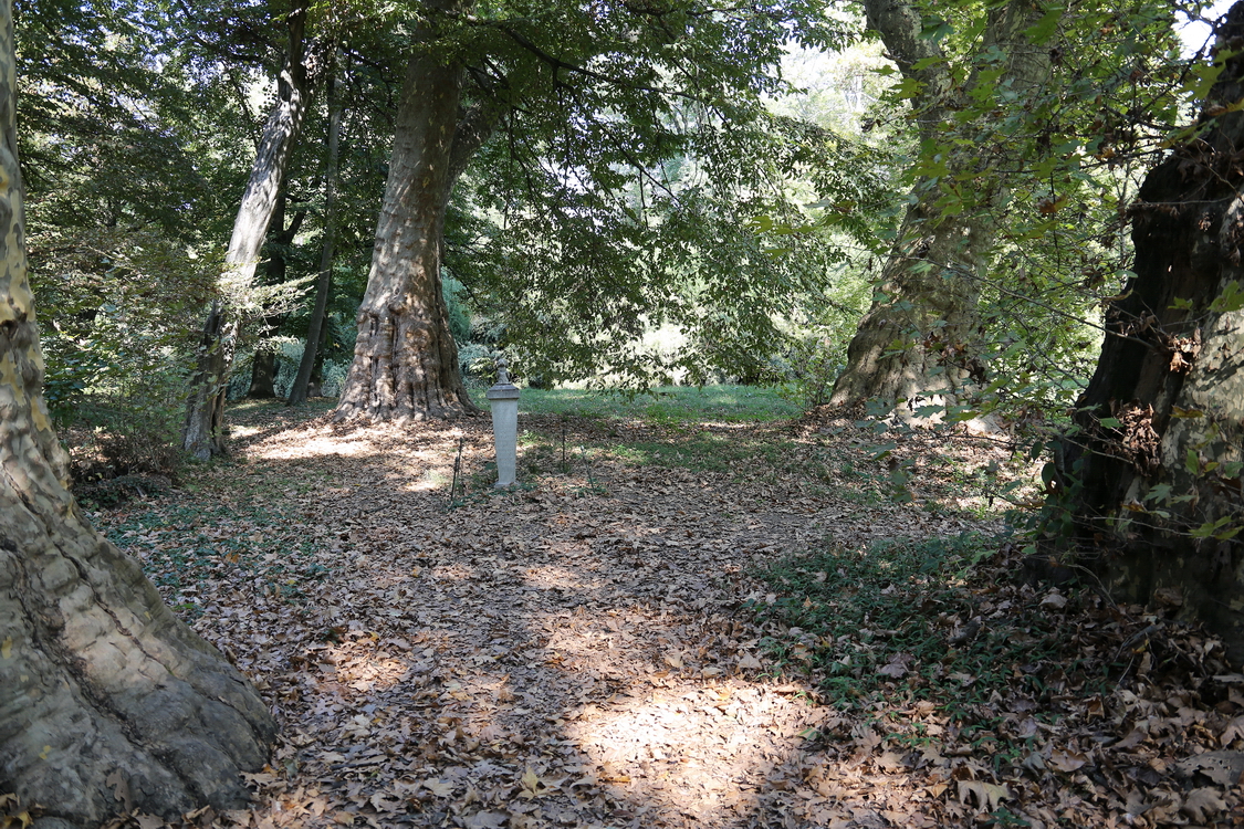 CastelloRacconigi_196.JPG - Il Parco - Tomba del cane Verter