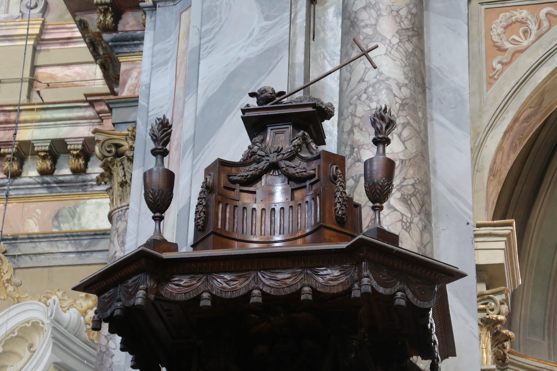 CastelloRacconigi_224.JPG - Chiesa S. Giovanni Battista - Pulpito