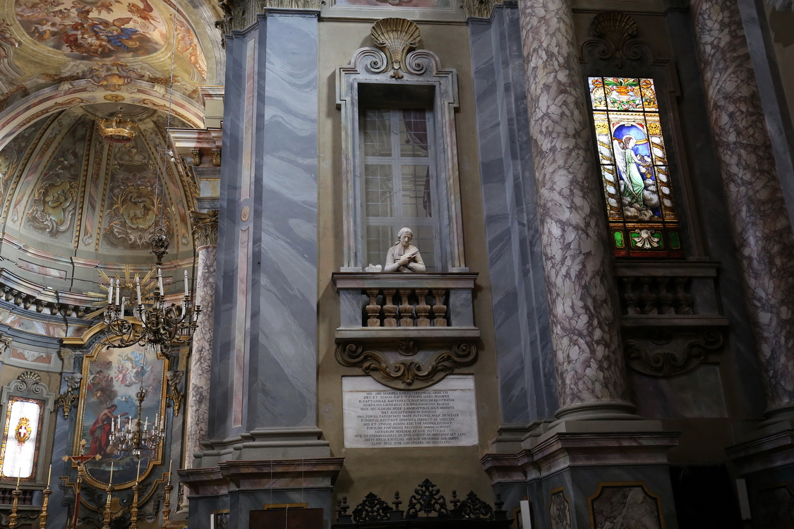 CastelloRacconigi_229.JPG - Chiesa S. Giovanni Battista - Affreschi e decorazioni di P. A. Pozzo