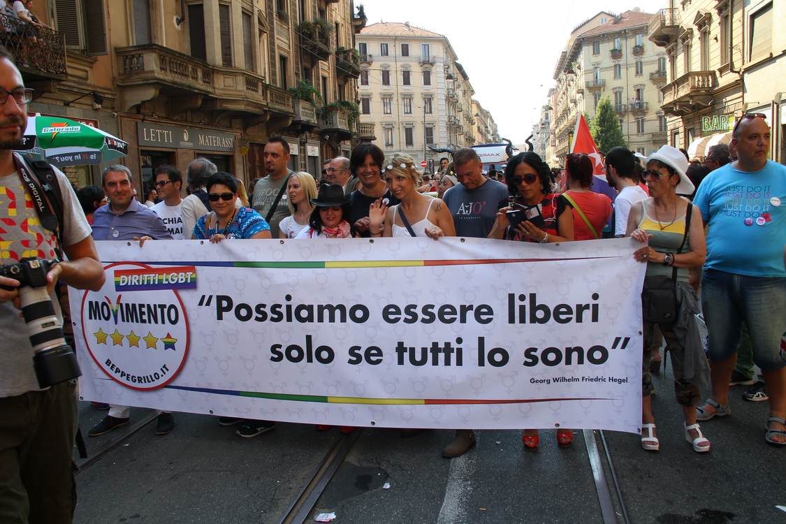 Gaypride2015_124.JPG - Torino 27 Giugno 2015 Gay Pride - La sfilata...