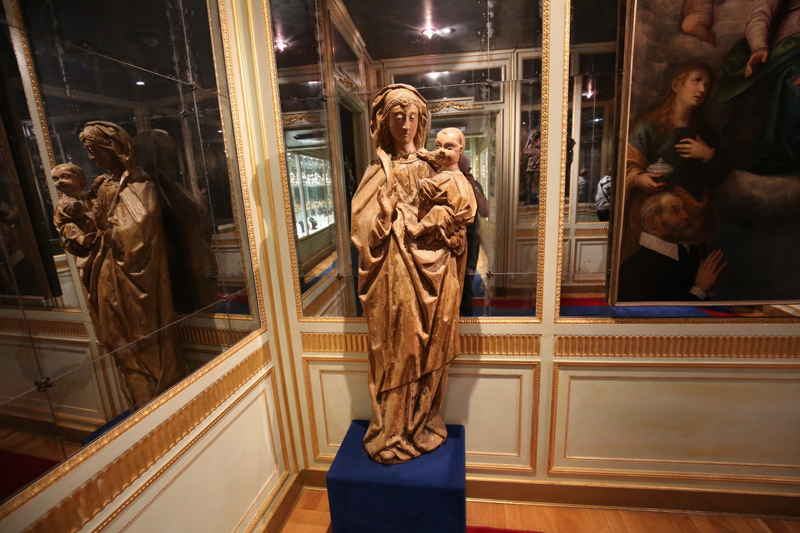 Accorsi-Ometto_024.JPG - Madonna delle Nevi, scultura lignea fiamminga di fine Quattrocento