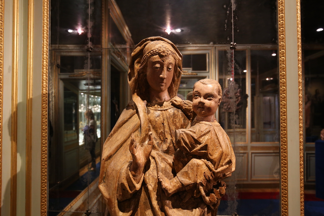 Accorsi-Ometto_025.JPG - Madonna delle Nevi, scultura lignea fiamminga di fine Quattrocento