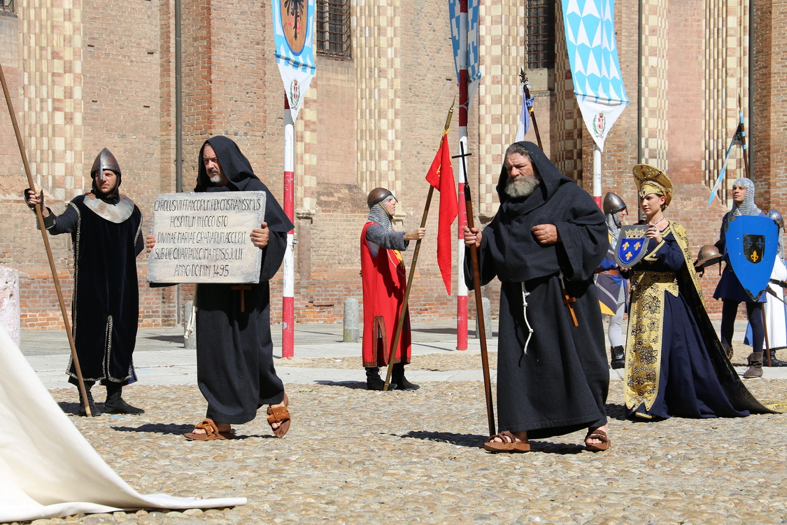 125.JPG - Nizza - Il Re di Francia Carlo VIII soggiorna al Convento francescano della Madonna delle Grazie in Nizza della paglia